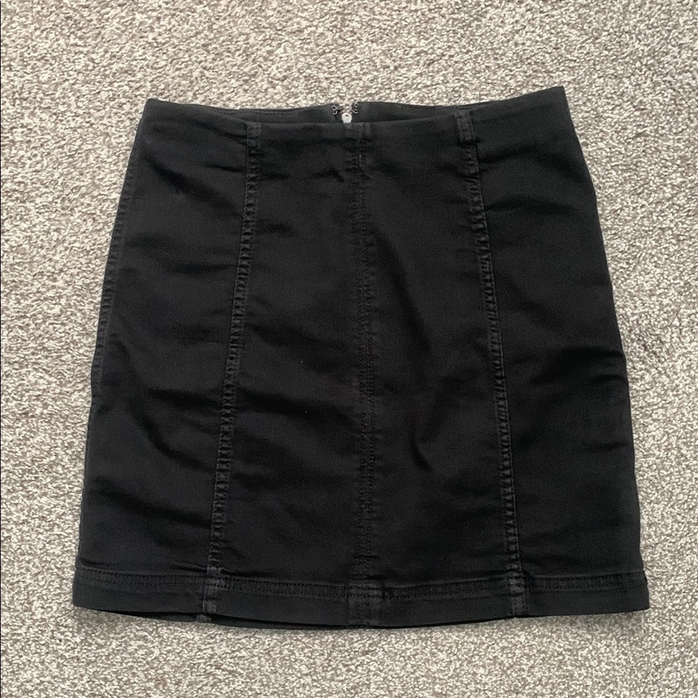 Free People Black Skirt